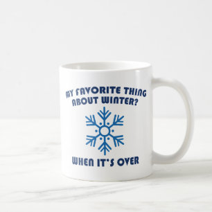 Favourite Thing About Winter Coffee Mug