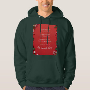 Favourite things acupuncture  hoodie