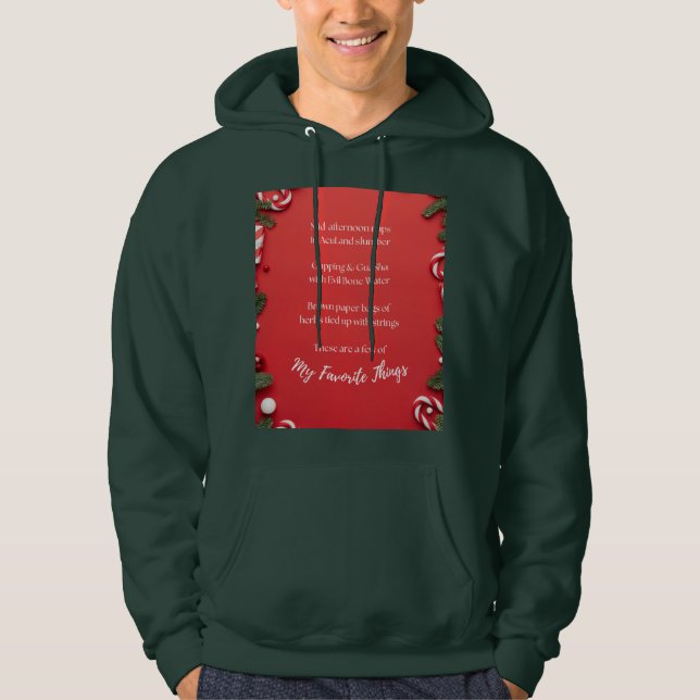 Favourite things acupuncture  hoodie (Front)