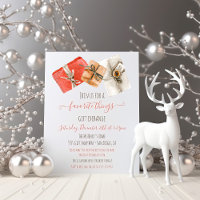 Favourite Things Gift Exchange brown paper package