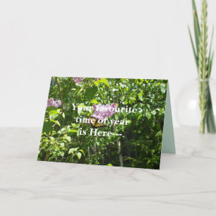 Favourite Time of Year-April Fool Card