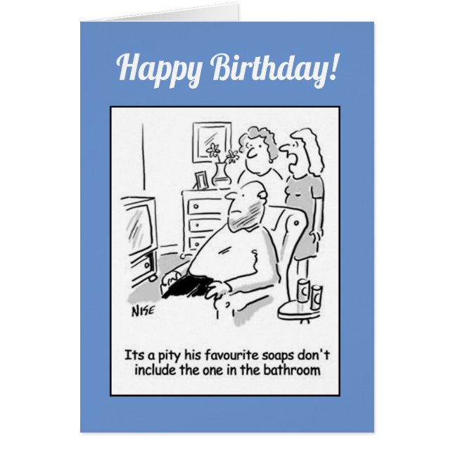 Favourite TV Soaps Cartoon (Front)