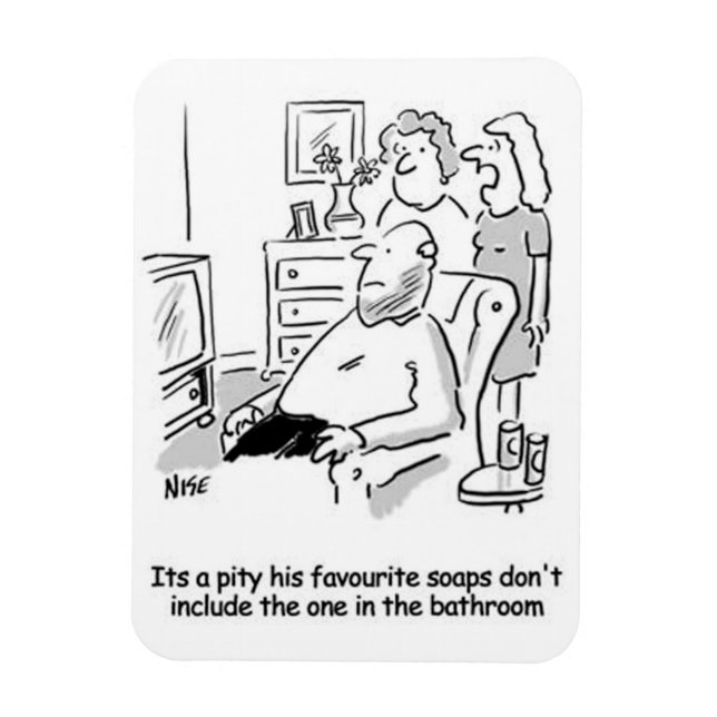 Favourite TV Soaps Magnet (Vertical)