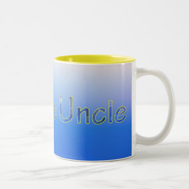 Favourite Uncle Two-Tone Coffee Mug (Right)