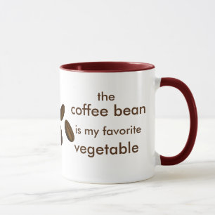 Favourite Vegetable 11 oz Ringer Mug