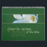 Favourite Verses of the Bible calendar 2012<br><div class="desc">Give an uplifting gift with this beautiful Christian calendar (2012). Featuring 12 favourite verses of the Bible and illustrated with stunning nature photographs, this calendar will encourage and build you up all year long. Express your faith in style! THE HOLY BIBLE, NEW INTERNATIONAL VERSION®, NIV® Copyright © 1973, 1978, 1984,...</div>