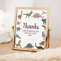 Favours Modern Dinosaur Birthday Party