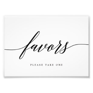 Favours Sign EDITABLE COLOR and SIZE MSC