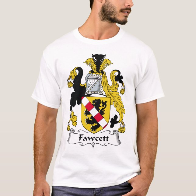 Fawcett Family Crest T-Shirt (Front)