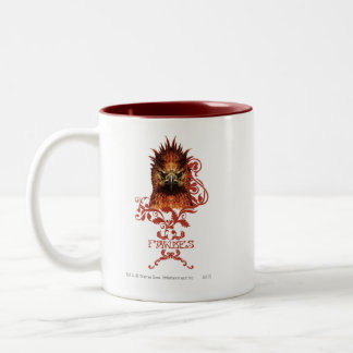 Fawkes Staring Two-Tone Coffee Mug