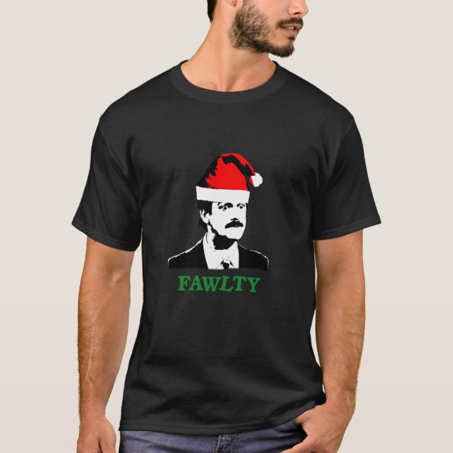 Fawlty Towers  Christmas Basil  T-Shirt (Front)