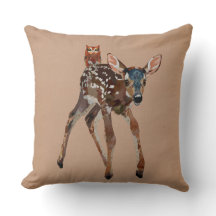 FAWN & AMBER PILLOW  Pillow
