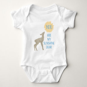 Fawn Baby Deer You Are My Sunshine Bodysuit