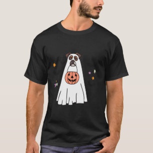 Fawn Boxer Boo Ghost Dog Lover Halloween Costume T T-Shirt