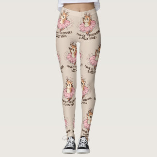 Fawn-cy Footwork Dizzy Vibes Leggings