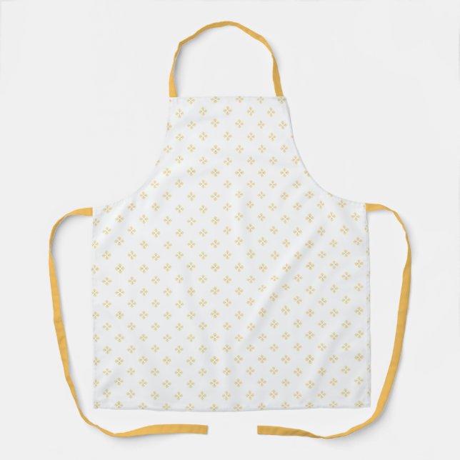 Fawn Dandelion Crosses  Apron (Front)