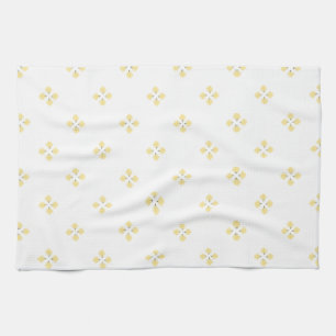 Fawn Dandelion Crosses  Tea Towel