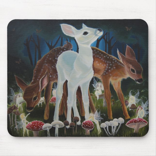 Fawn Faery Ring ~ Mousepad / Mousemat (Front)