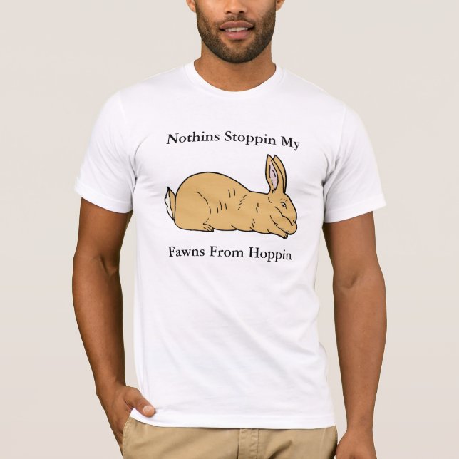 Fawn Flemish Giant Rabbit Shirt (Front)