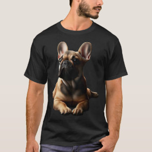 Fawn French Bulldog Frenchie Mom Dad Dog Puppy Pet T-Shirt
