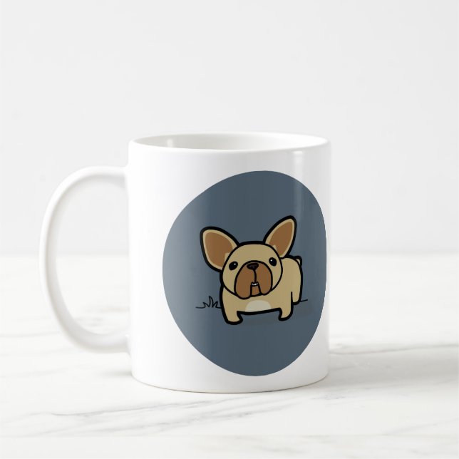 Fawn Frenchie Coffee Mug (Left)
