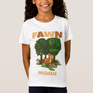 FAWN FUNNY CUTE COLORFUL KIDS T-Shirt