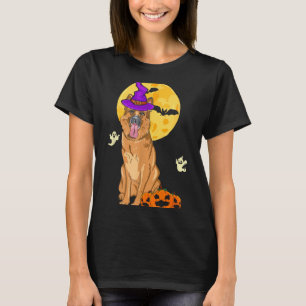 Fawn German Shepherd Witch Halloween Costume Dog T-Shirt