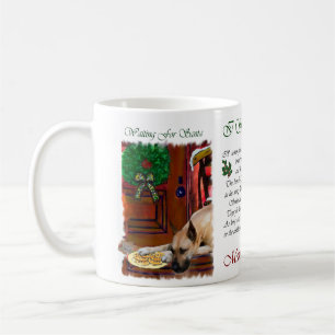 Fawn Great Dane Christmas Coffee Mug