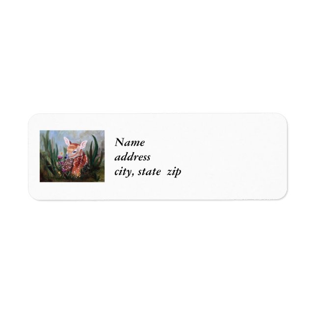 Fawn Innocence Return Address Labels (Front)