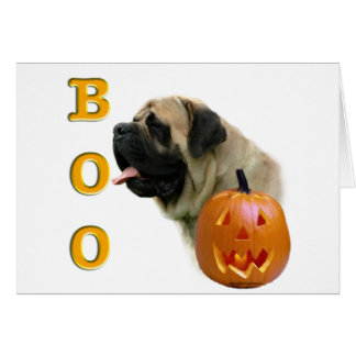 Fawn Mastiff Boo Card