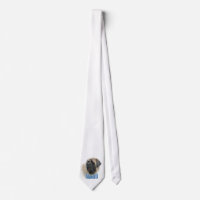 Fawn Mastiff Name Tie