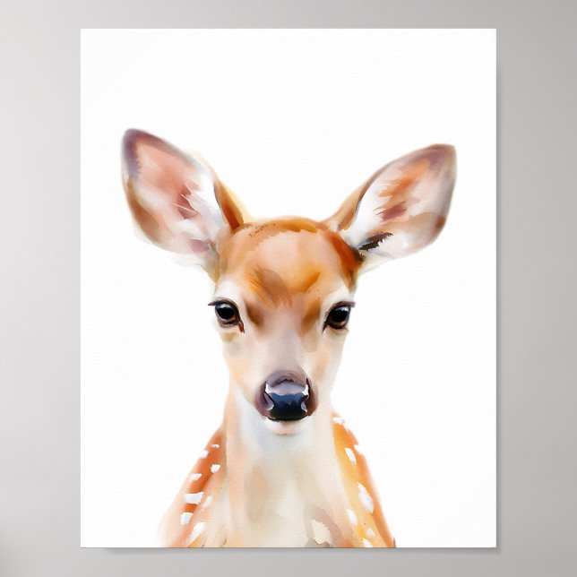 Fawn Portrait Poster (Front)