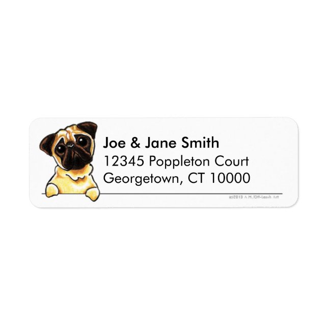 Fawn Pug Clean & Simple (Front)