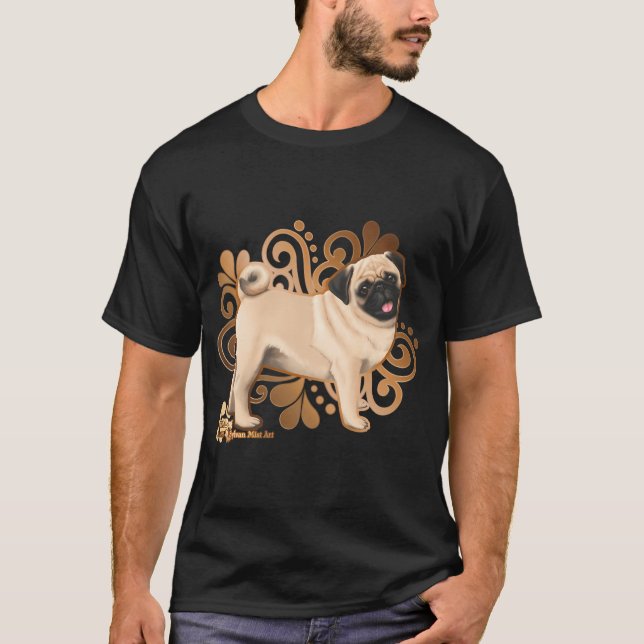 Fawn Pug T-Shirt (Front)
