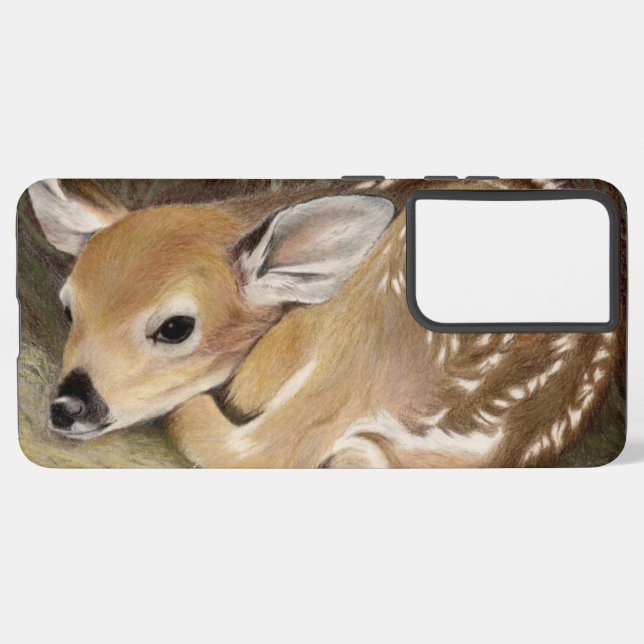 Fawn Samsung Galaxy S21 Ultra Case (Left Side)
