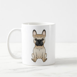 Fawn With Black Mask French Bulldog / Frenchie Dog Coffee Mug