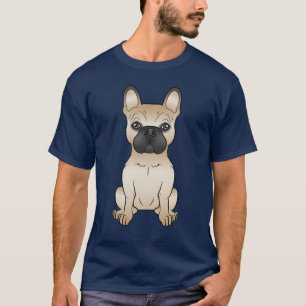 Fawn With Black Mask French Bulldog / Frenchie Dog T-Shirt