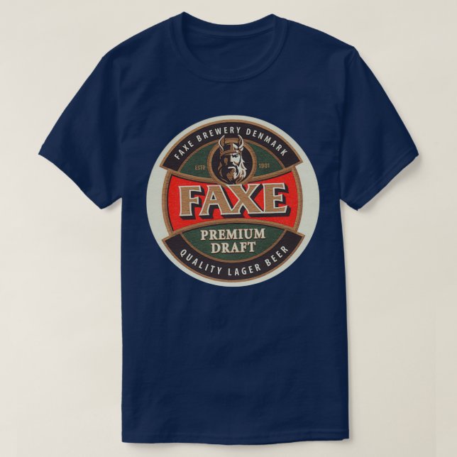faxe premium beer merch T-Shirt (Design Front)