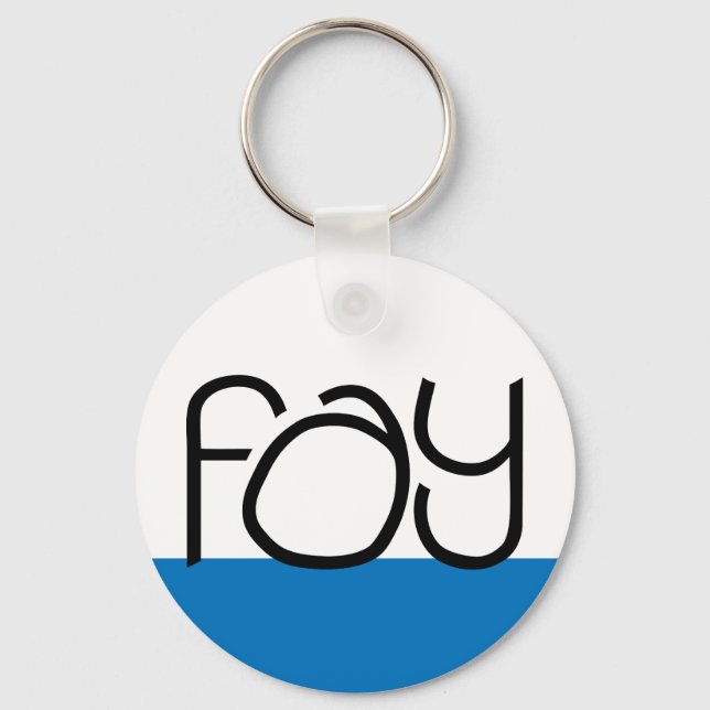 Fay black Keychain (Front)