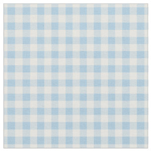 Faye and Lauren Blue Gingham Fabric