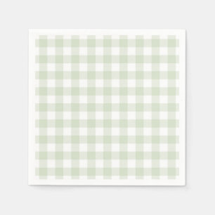 Faye and Lauren Green Plaid Napkin