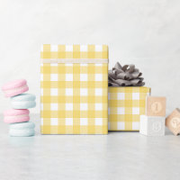 Faye and Lauren Yellow Gingham