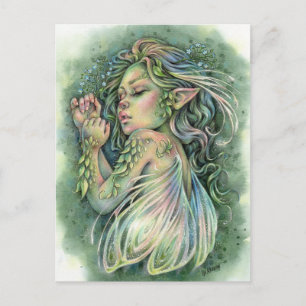 Faye Fairy Girl Postcard
