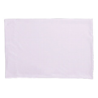Faye Pastel Purple Gingham  Pillowcase
