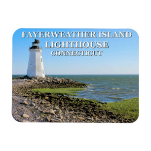 Fayerweather Island Lighthouse, Connecticut Magnet