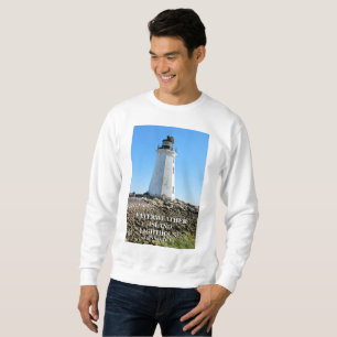 Fayerweather Island Lighthouse, Connecticut Sweatshirt
