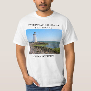 Fayerweather Island Lighthouse, Connecticut T-Shirt