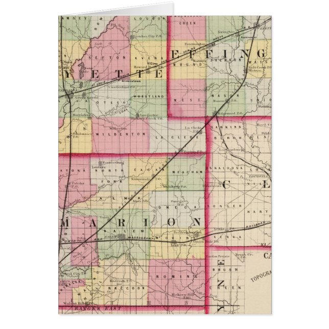 Fayette, Effingham, Marion, counties (Front)