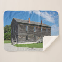 Fayette Opera House sherpa blanket