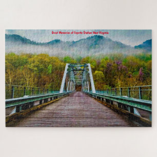 Fayette Station West Virginia. Jigsaw Puzzle